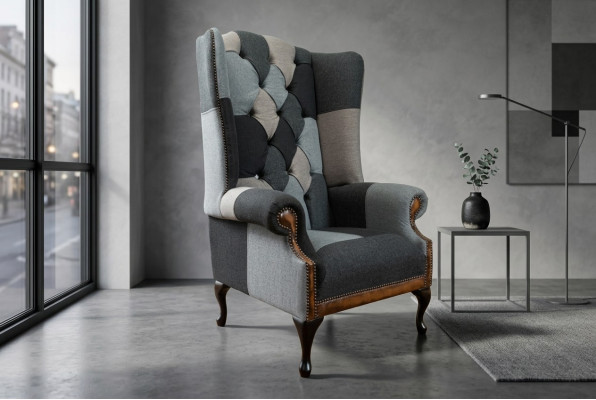 Chesterfield Poltrona Club Lounge Designer Poltrona Divano 1 Posto.