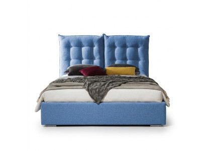 Azzurro cuscino letto telaio letto moderno mobili lussuosi letti hotel camera da letto