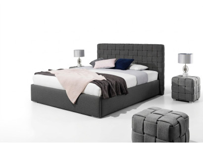 Letto design di lusso Letti di lusso Tessili Moderna camera da letto 140/160/180 Nuovo 130