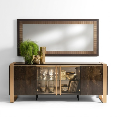 Comò Designer Comodini Armadio decorativo Scarpiera XXL Designer
