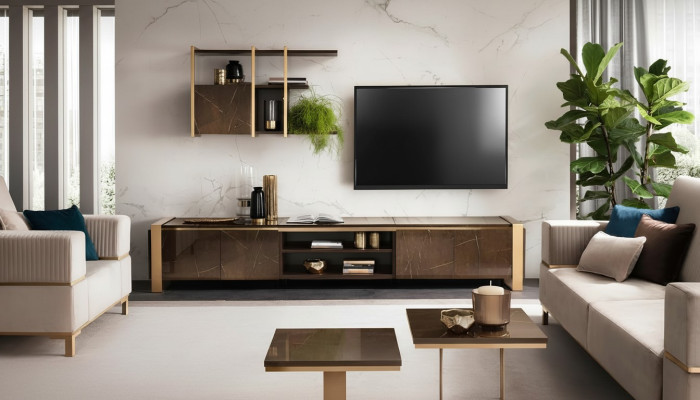 Tavolino divano divano moderno 2 pezzi. Set tavolino da caffè tavolino laterale