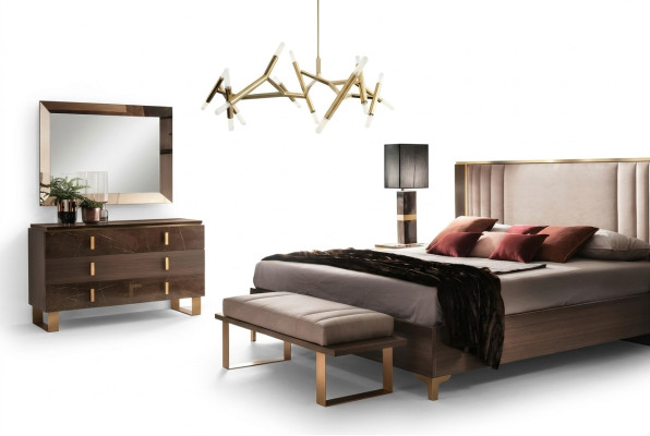 Tavolo Comò classico Specchio Comò Toeletta Camera da letto