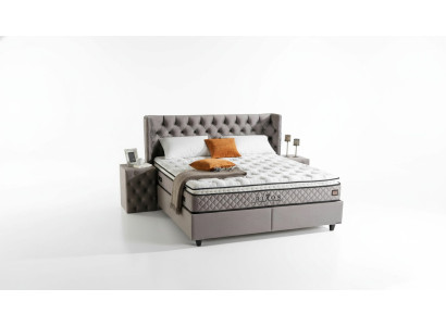 Struttura del letto in tessuto Mobili di lusso moderni Letto Tessile Design per la camera da letto