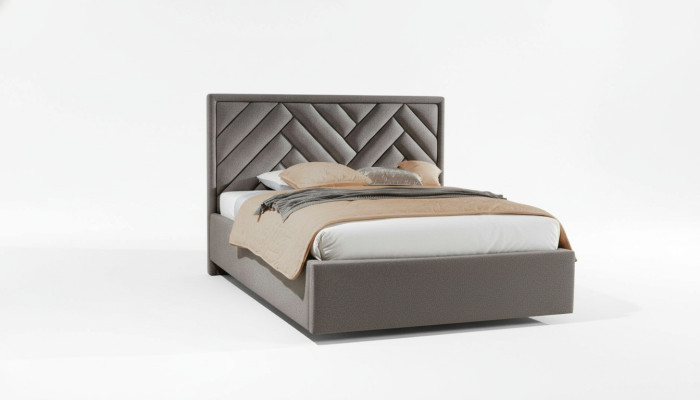 Boxspring letto di lusso Letti Doppi Mobili Tessuto 140 160 180 x 200 cm Camera da letto