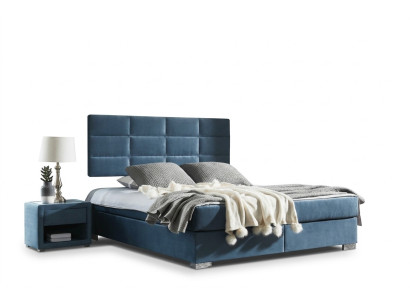 Letto boxspring di lusso 140 160 180 x 200 cm Letti Camera da letto matrimoniali Mobili in tessuto