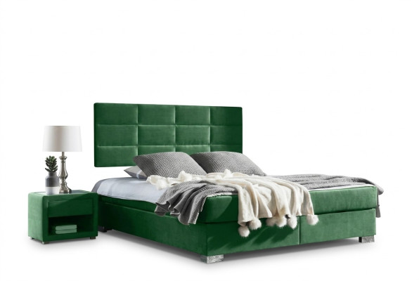 Boxspring Camera da letto Letto di lusso Letti Doppi Mobili Tessuto 140 160 180 x 200 cm