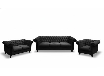 Divano Chesterfield design Mobili del soggiorno Divano 3 posti Divani Sofà