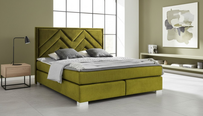 Tessuto letto Design camera da letto Mobili moderni di lusso Letto 160x200 Struttura del letto