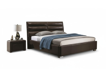 Letto Design 2x Comodino 3 pz. Set Mobili Camera da Letto Moderno Lusso Letti Nuovi