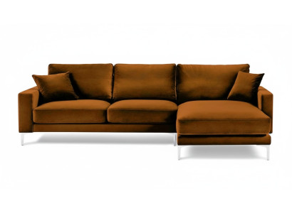 Tessuto Soggiorno Design Divani Imbottiti Divano Arancione Divano Angolare Divani Italiani