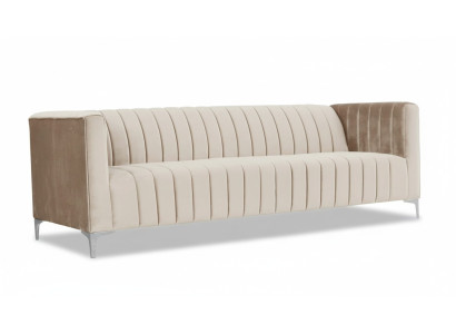 Beige divano a tre posti in stoffa design per il soggiorno divani imbottiti divani in tessuto sofà