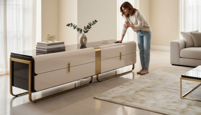 Tavolino da salotto Tavolino da appoggio Mobili di design Soggiorno Design moderno Lusso
