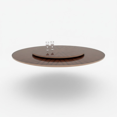 Tavolo da pranzo marrone Tavoli rotondi Design Mobili di lusso Tavolo da pranzo Cucina