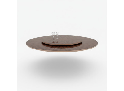 Tavolo da pranzo marrone Tavoli rotondi Design Mobili di lusso Tavolo da pranzo Cucina