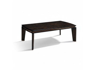 Tavolino da salotto in legno marrone scuro di lusso per soggiorno moderno nuovo design.
