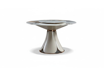Tavolo da pranzo in pelle Pietra Tavoli in legno di lusso Design moderno Mobili da tavolo