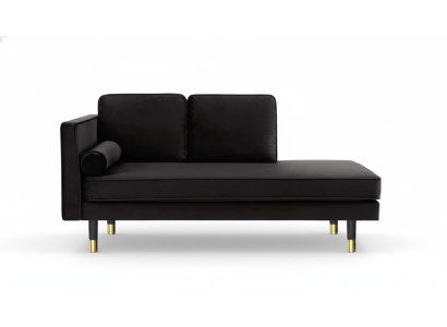 Chaise longue Mobili creativi Nuovo Design moderno del soggiorno Nero Divano