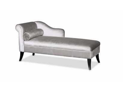 Chaiselongue Mobili creativi Soggiorno Design moderno Divano in stoffa Argento