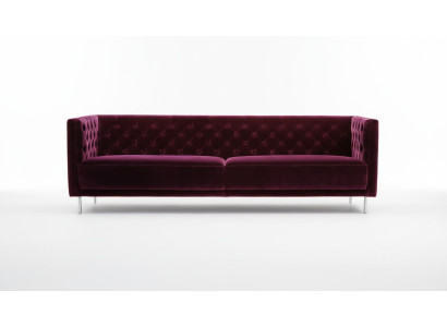 Viola Chesterfield Soggiorno Moderno Divano Design Stile Italiano Mobili Mobili