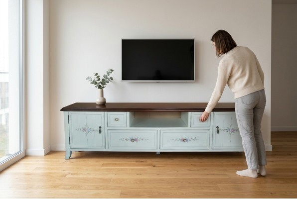 mobile tv in stile country casa classico mobile porta tv basso scaffale nuovo sideboards