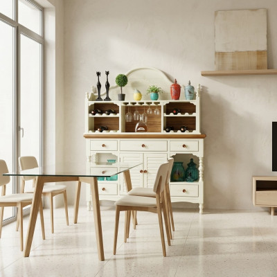 Arredare Mobili Comò Tavola Laterale Legno Lavagna Armadio Soggiorno Legno Lusso