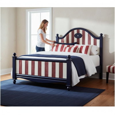 Letto design Letti matrimoniali Letto matrimoniale Letto imbottito Letto in legno Nuovo