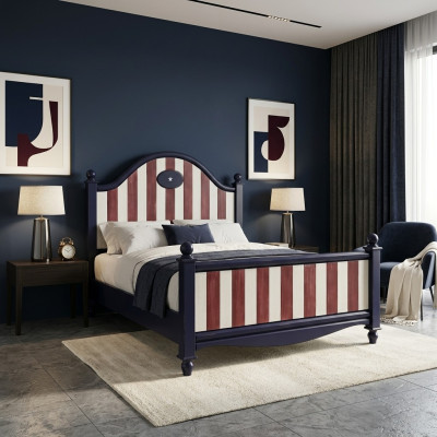Letto design Letti matrimoniali Letto matrimoniale Letto imbottito Letto in legno Nuovo