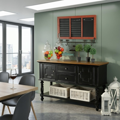 Armadio alto, cassettiera, credenza, comodini per soggiorno e sala da pranzo, in legno, credenza, credenza.