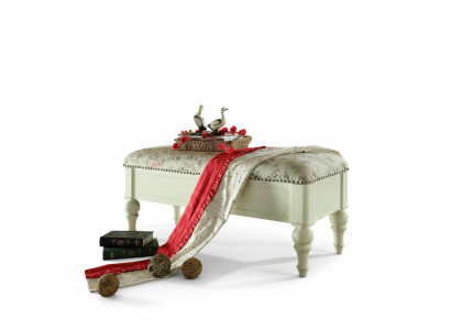 Sedile Tessuto Imbottito Banco Imbottito Sedile Sgabello Tessuto Legno Stile Designer Nuovo