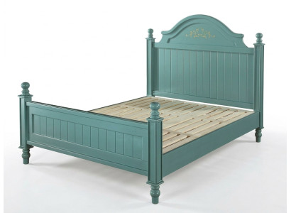Letto verde Letto imbottito pratico Letto di lusso matrimoniale Letto design Letti