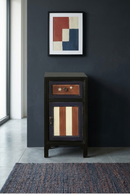 Comodino Notte Tavolo Console Tavolini Camera da letto Tavoli Americano Nuovo