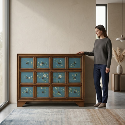 Comò credenza armadio mobili comodini in legno massello armadi soggiorno