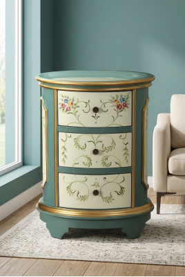 Comodino Comodino comò Console Tavolino di lusso Tavolino Tavolo Nuovo