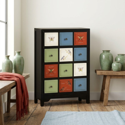 Design Comò Armadio Legno di lusso Comodini Armadio Scaffale Consolle Mobili Madia
