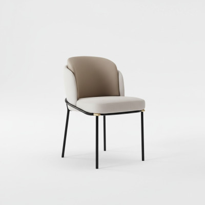 Camera da letto 1x sedia Sedie Imbottitura Tessuto Moderno Designer Schienale Sedile Poltrona