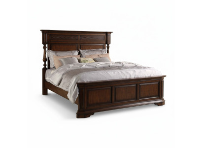Letto in legno Letto Matrimoniale Vera Legno Camera da letto Hotel 180x200cm Nuovo Letti Nuovi