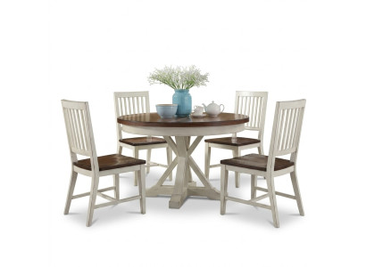Tavolo rotondo in legno classico design Tavoli Tavolo rotondo 122x77cm per sala da pranzo