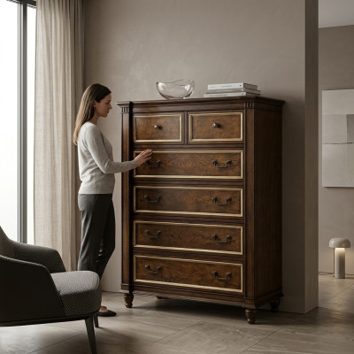 Comò Armadio Credenza Armadietto in legno Massello Mobili Armadi in legno