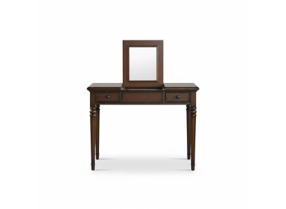 Tavolo in legno massello, consolle classica, specchio, cassettiera, tavolo da toeletta camera da letto, nuovo.