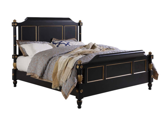 Camera da letto Letto in legno Legno reale Letto alberghiero 180x200 Stile Mobili massicci Letti