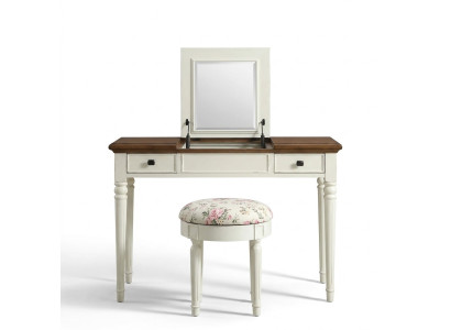Tavolino trucco specchio lusso console comò camera da letto consolle in legno nuova