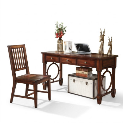 Set di mobili da ufficio completo per l'home office stanza da lavoro scrivania armadio