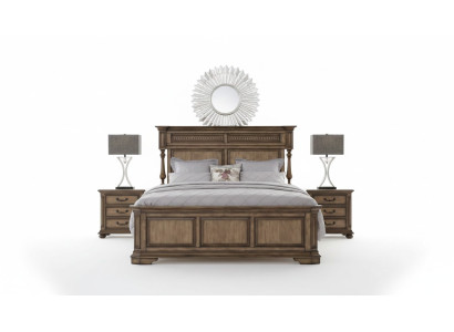Mobili da designer per casa di campagna Letto matrimoniale Camera da letto 180x200cm Letti Gründerzeit