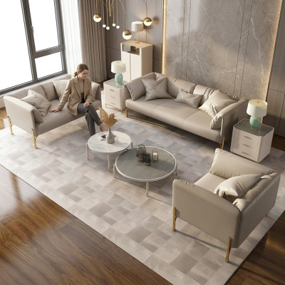 Divano in pelle design 3 posti set divani couch relax in italiano.