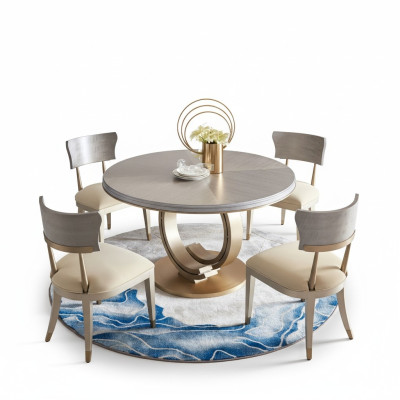 Sala da pranzo sedia da sala da pranzo poltrona tessuto legno mobili imbottito sedie poltrona
