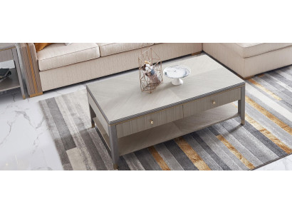 Tavolino classico di lusso da designer per il soggiorno divano da decorazione.