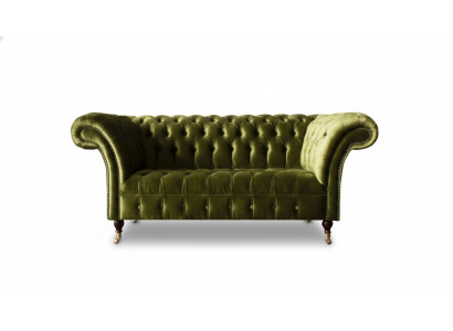 Divano a due posti 2 posti classico imbottito nuovo divani Chesterfield divano nuovo