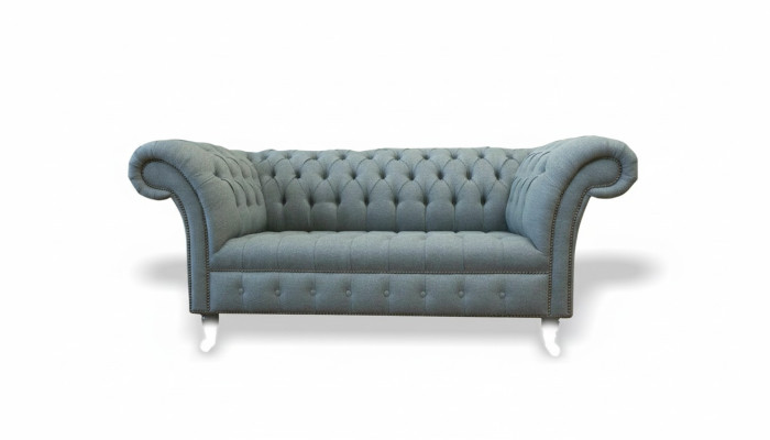 Divano Chesterfield divano imbottito design 2 posti divani set divani due posti nuovo