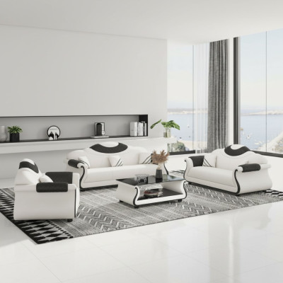 Set di divani 3+2+1 posti in tessuto moderno per divani design ensemble di divani imbottiti nuovi