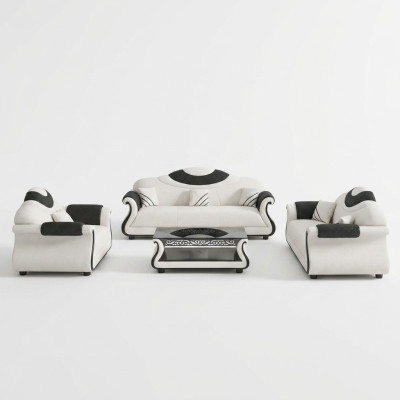 Set di divani 3+2+1 posti in tessuto moderno per divani design ensemble di divani imbottiti nuovi